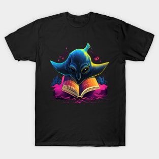 Stingray Reads Book T-Shirt